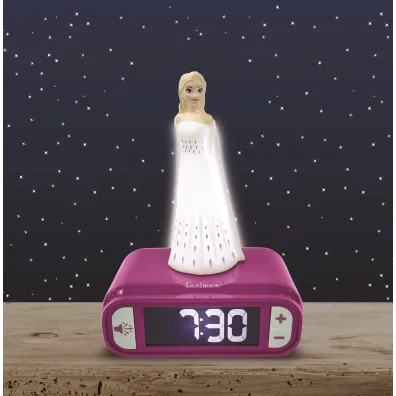 Budzik cyfrowy z lampk� nocn� Frozen i efektami d�wi�kowymi RL800FZ