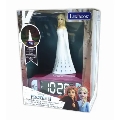 Budzik cyfrowy z lampk� nocn� Frozen i efektami d�wi�kowymi RL800FZ