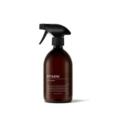 Kit and Kin Naturalny P�yn do mycia szyb i luster, o zapachu grejpfruta 500 ml