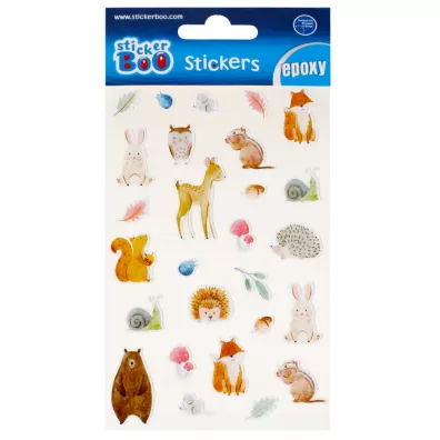 Sticker Boo Naklejki Le�ne zwierz�ta