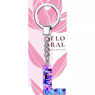 Be-Happy Gifts Brelok Literka Lila