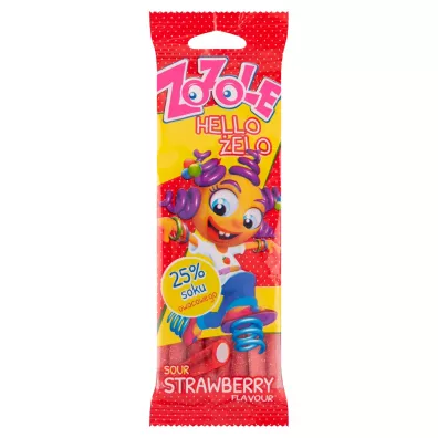 Zozole Hello �elo �elki o smaku truskawkowym super kwa�ne 75 g