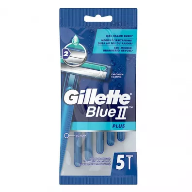 Gillette Blue II jednorazowa maszynka do golenia 5 szt.