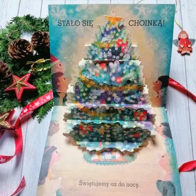 Czas na choink�. Ksi��ka pop-up