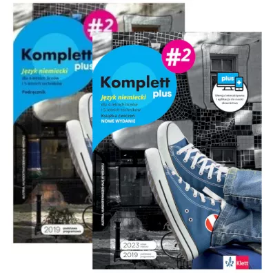 Pakiet Komplett plus 2. Podr�cznik i ksi��ka �wicze� z kodem dost�pu dla 4-letnich lice�w i 5-letnich technik�w