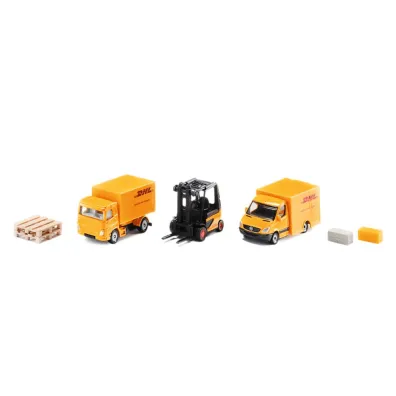 GIFT SET - Zestaw pojazd�w DHL Siku Super S6335
