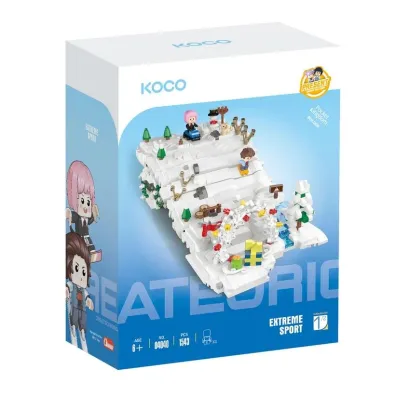 Klocki KOCO Jazda na nartach 1543 element�w