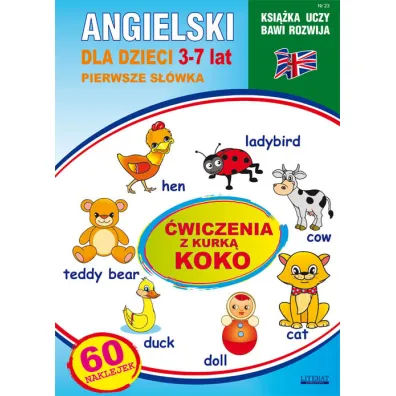 Angielski dla dzieci. Nr 23. 3-7 lat - Katarzyna Piechocka-Empel