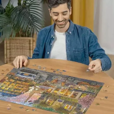 Puzzle 1000 el. Pary� o poranku Ravensburger