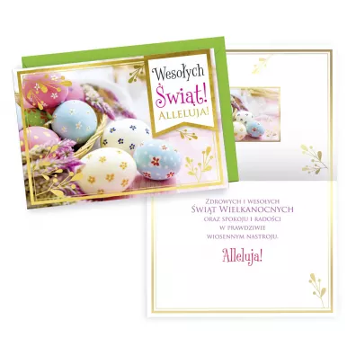 Kukartka Karnet B6 z kopert� Wielkanoc PASSION CARDS PP-2253