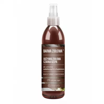 Barwa Od�ywka zio�owa do w�os�w os�abionych i z �upie�em w spray`u Czarna Rzepa 250 ml
