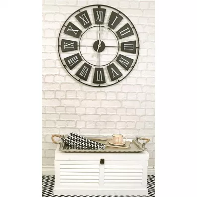Zegar cienny metalowy 70 cm