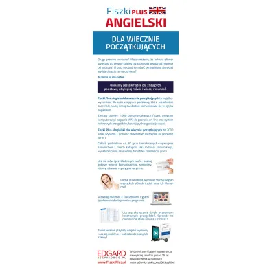Fiszki plus. Angielski dla wiecznie pocz�tkuj�cych. Poziom A2-B1