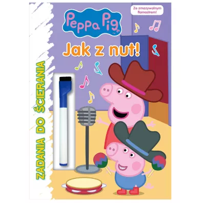Jak z nut. �winka Peppa. Zadania do �cierania