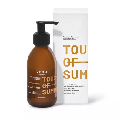 Veoli Botanica Touch Of Summer br�zuj�cy balsam do cia�a z ekstraktem z algi i mas�em kakaowym 195 ml