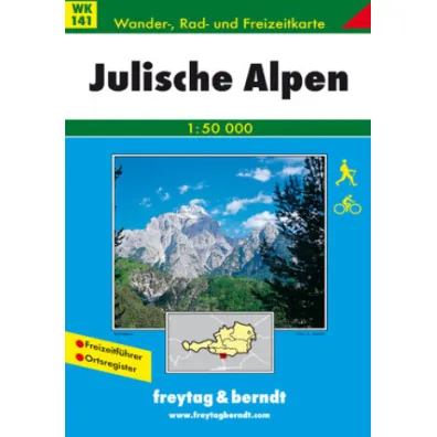 Alpy julijskie mapa 1:50 000
