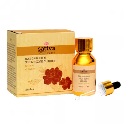 Sattva R�ane serum do twarzy ze z�otem 15 ml