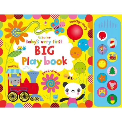 Baby's Very First Big Playbook wer. angielska - Stella Baggott, Fiona Watt