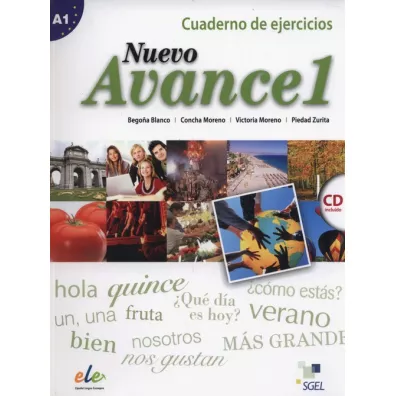 Nuevo Avance 1 �wiczenia+ CD - Concha Moreno, Zurita Piedad, Victoria  Moreno, Begona Blanco