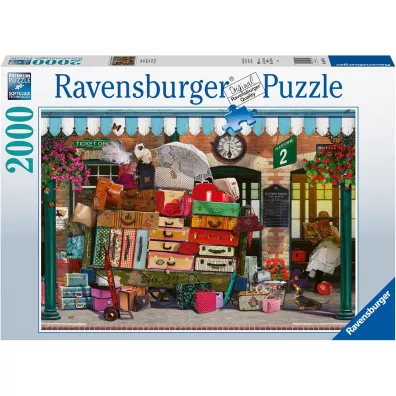 Puzzle 2000 el. Podroujce wiato Ravensburger