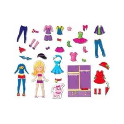 Puzzle Gra magnetyczna - Fashionistas Roter Kafer