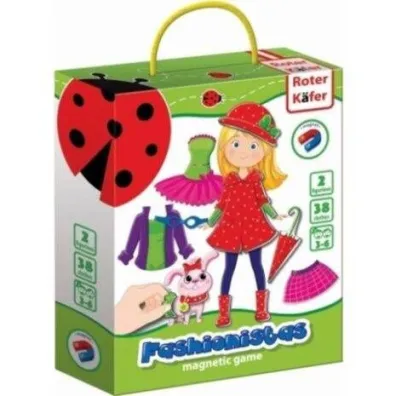 Puzzle Gra magnetyczna - Fashionistas Roter Kafer