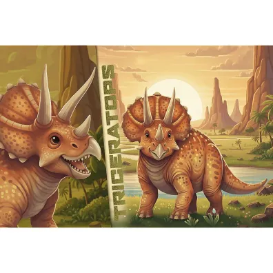 Puzzle 100 Inspired By Dino World TREF Trefl