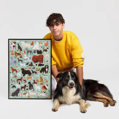 Puzzle Puzzlove CzuCzu 1000 el. Psy Bright Junior Media