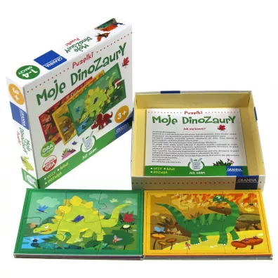 Puzzle Moje Dinozaury Granna