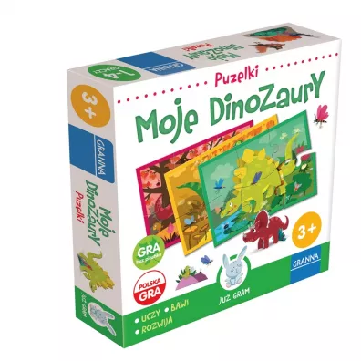 Puzzle Moje Dinozaury Granna