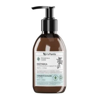 Vis Plantis Od�ywka do w�os�w przet�uszczaj�cych si� Mi�ta+Cynk Pharma Care 300 ml