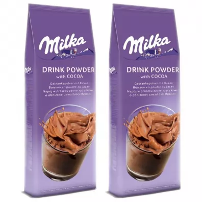 Milka Czekolada mleczna do picia Zestaw 2 x 1 kg
