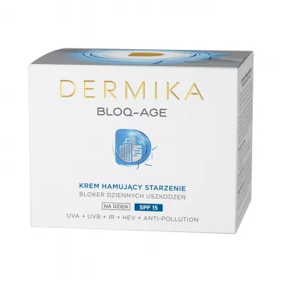 Dermika Bloq-Age Cream krem hamuj�cy starzenie na dzie� SPF15 50 ml