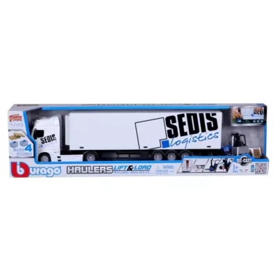 Bburago model mercedes benz actros hauler 1:43