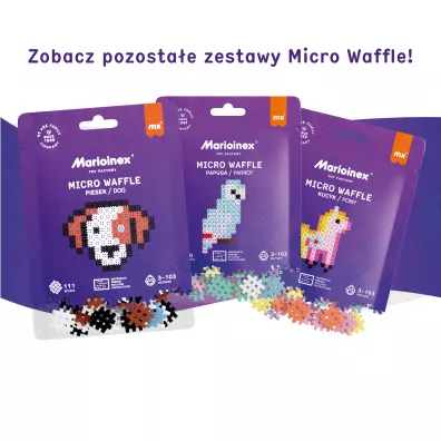 Micro Waffle 120 element�w Kucyk