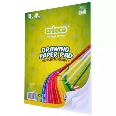 Cricco Blok rysunkowy A4 bia�y 20 kartek