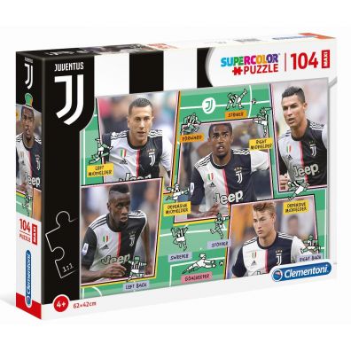 Puzzle maxi 104 el. Supercolor. Juventus 2020 Clementoni