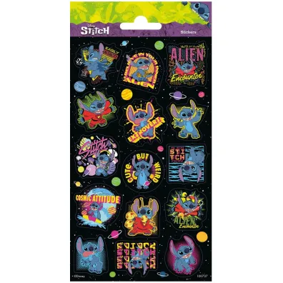 Naklejki brokatowe Stitch
