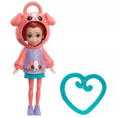 Polly Pocket. Lalka zawieszka Lila 7.5cm