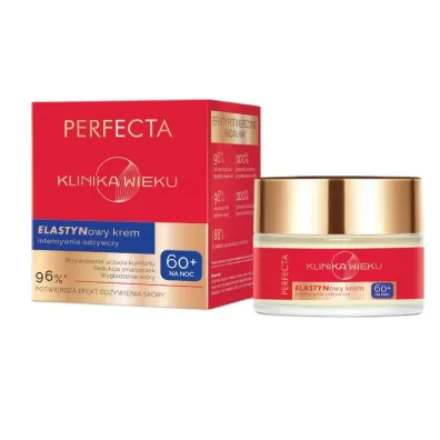 Perfecta Klinika Wieku elastynowy krem intensywnie od�ywczy na noc 60+ 50 ml
