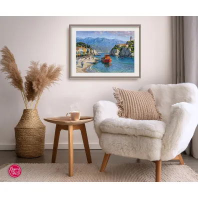 Puzzle 1000 el. Seaside Village CherryPazzi
