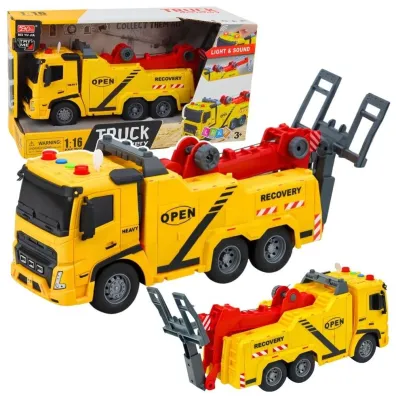 Holownik pomoc drogowa �wiat�o d�wi�k 1:16 LeanToys