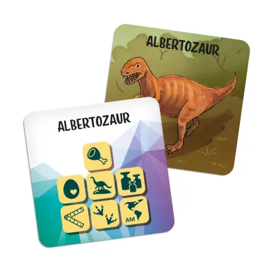 Gra Kostki bystrzaka Dinozaury Albi