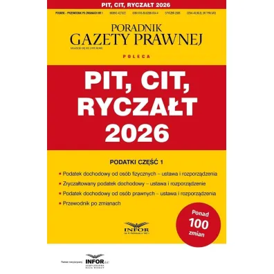 Piy, Cit, Rycza�t 2026. Podatki-Przewodnik