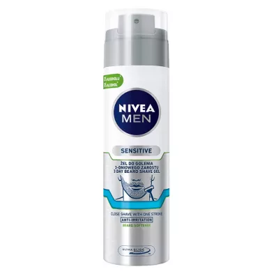 Nivea el do golenia 3-dniowego zarostu Men Sensitive 200 ml