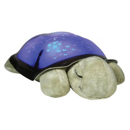 Cloud B Twilight Turtle™ Classic Mocha - Lampka nocna z projekcj wietln - w brzowy