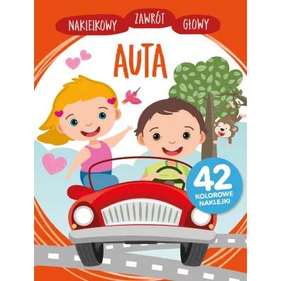 Naklejkowy zawr�t g�owy. Auta - Anna Wi�niewska