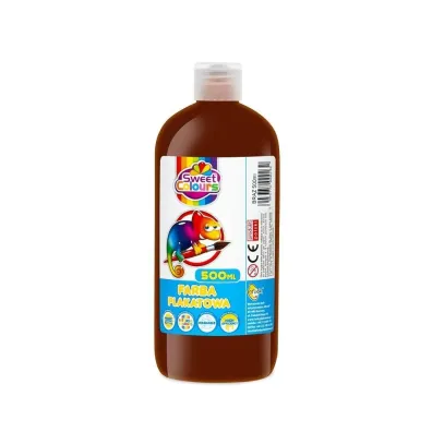 Otocki Farba plakatowa ciemnobr�zowa 500 ml