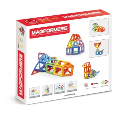 Klocki 26 el. Magformers Basic