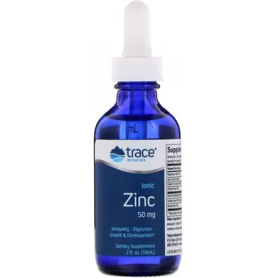 Trace Minerals Ionic Zinc Suplement diety 59 ml